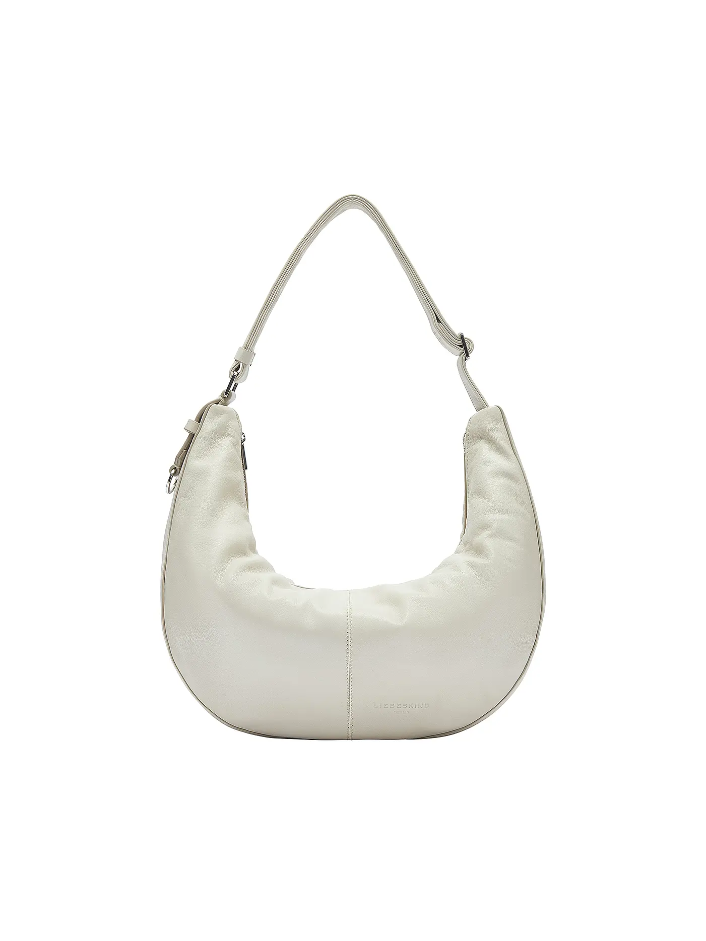LIEBESKIND BERLIN | Ledertasche - Hobo MOON Medium | creme